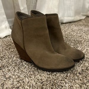 Wedge booties